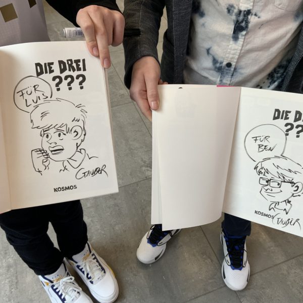 Autor und Illus­trator Chris­to­pher Tauber zu Gast an der RSB