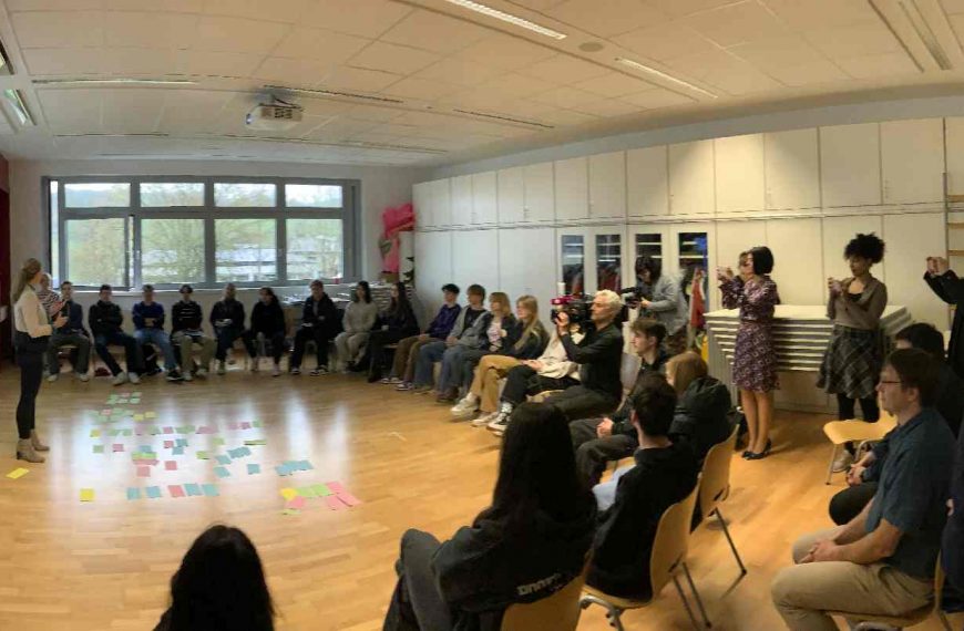 Workshop Buzzard mit Ministerin Gerlach