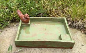 Vogeltränke Werken 8