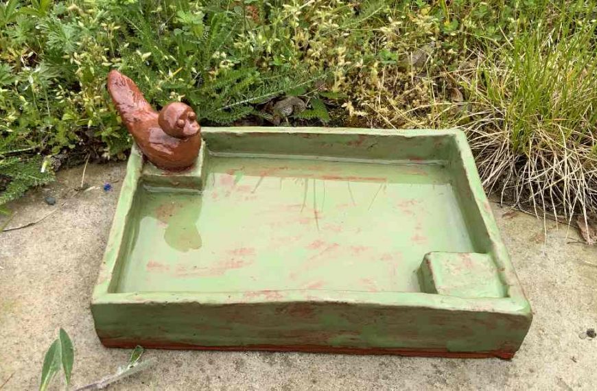 Vogeltränke Werken 8