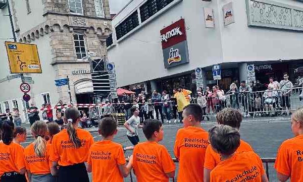 Schülerinnen und Schüler der RSB beim Citylauf 2023