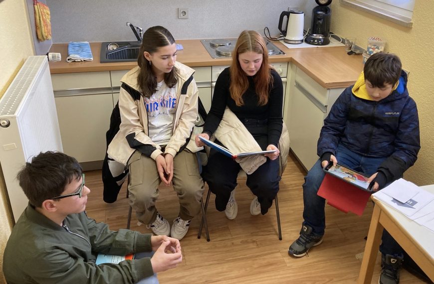 Lesescouts vermit­teln Lesefreude