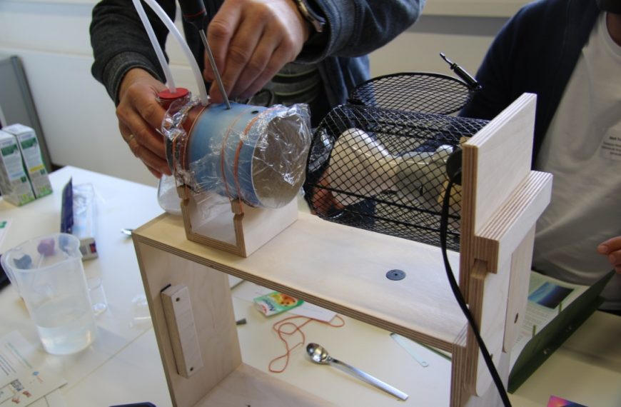 Mit dem Klima­koffer den Klima­wandel verstehen