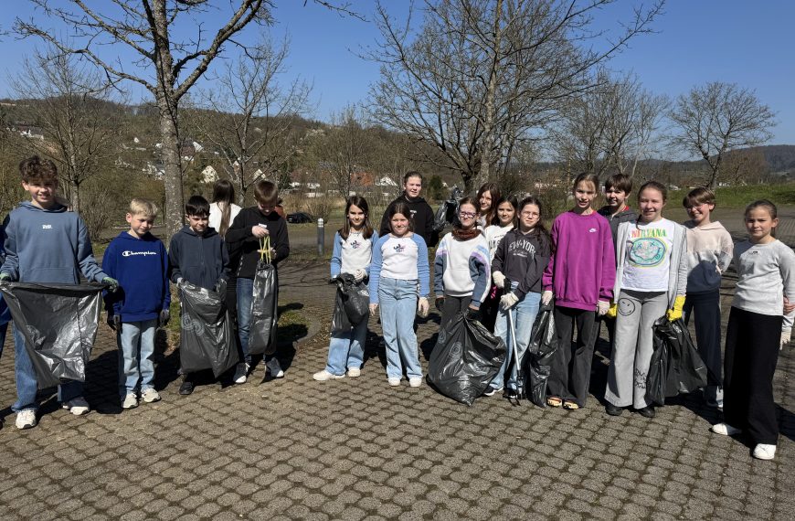 Gemeinsam für eine saubere Umwelt