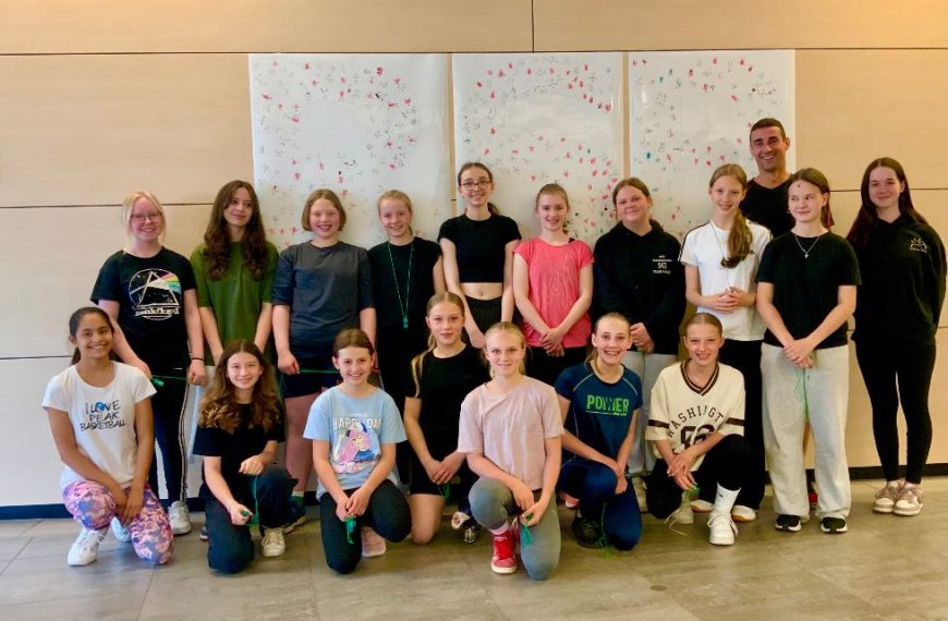 Sicher­heits­trai­ning für Mädchen an der Real­schule Bessenbach