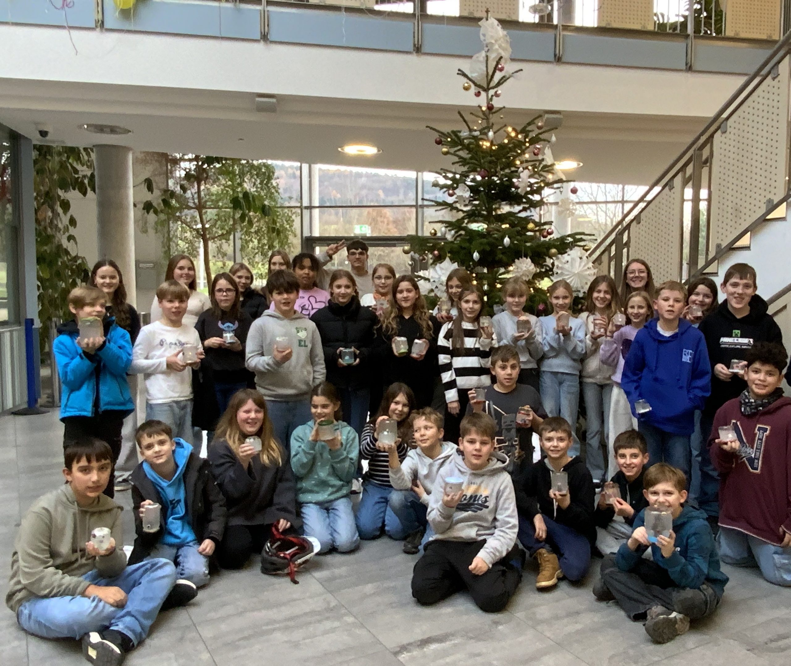 Gruppenbild Schneekugeln